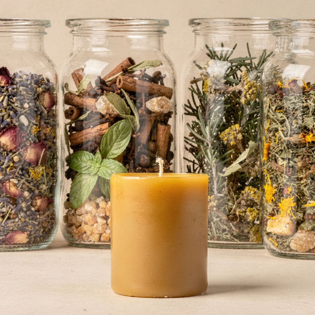 Layered Intent candles