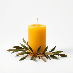 Bay Leaf | Success | Beeswax Candle