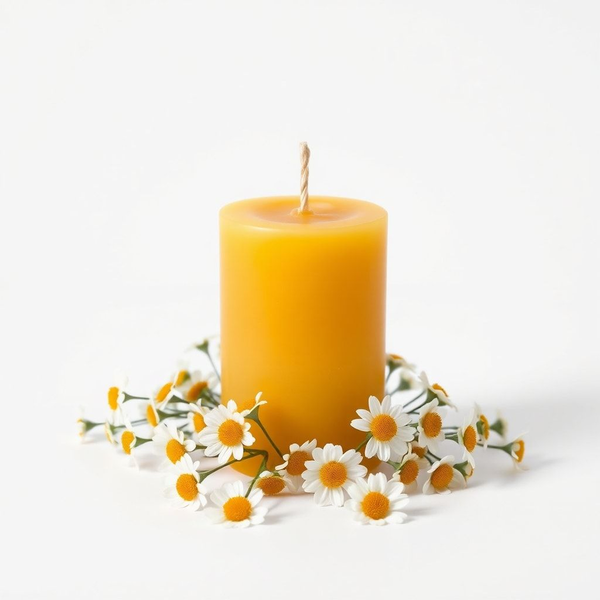 Chamomile | Calm | Beeswax Candle