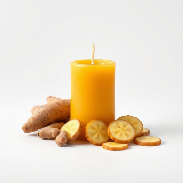 Ginger | Energy | Beeswax Candle
