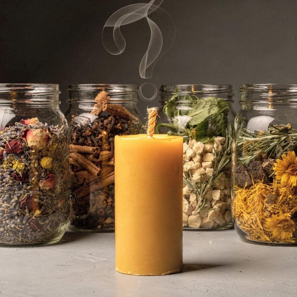 Layered Intent Mystery Candle - Unicorn Fairy Circles Beeswax Candle