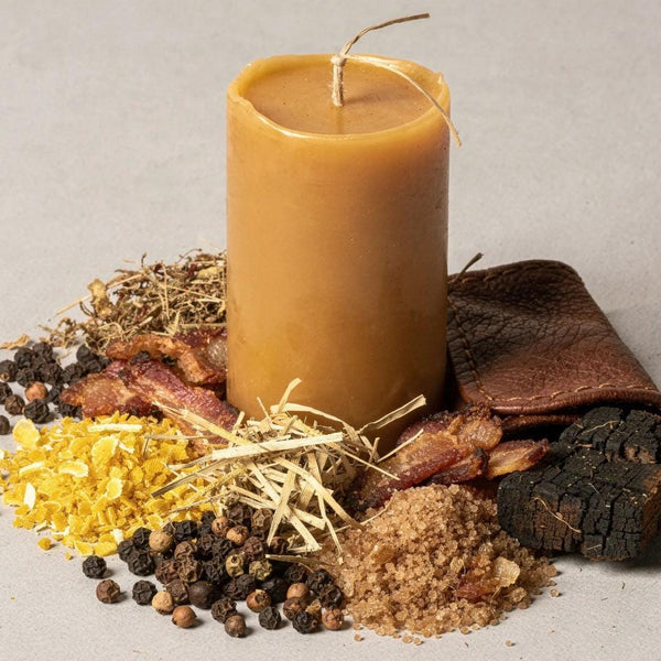 Backroads And Breakfast Candle - Unicorn Fairy Circles Beeswax Candle