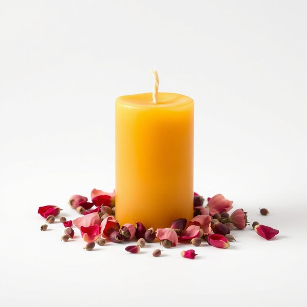 Rose | Love | Beeswax Candle