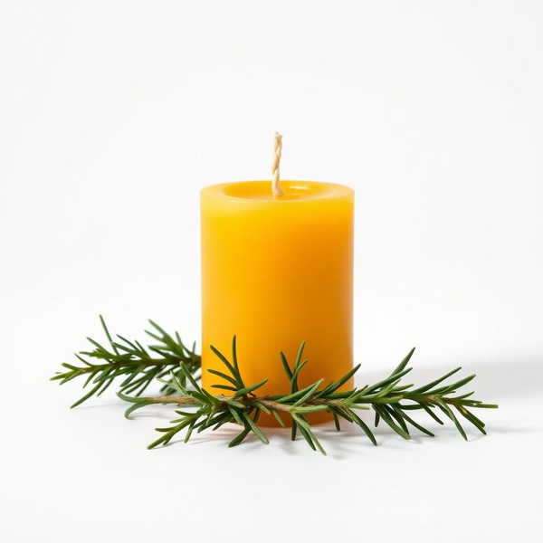 Rosemary | Memory | Beeswax Candle