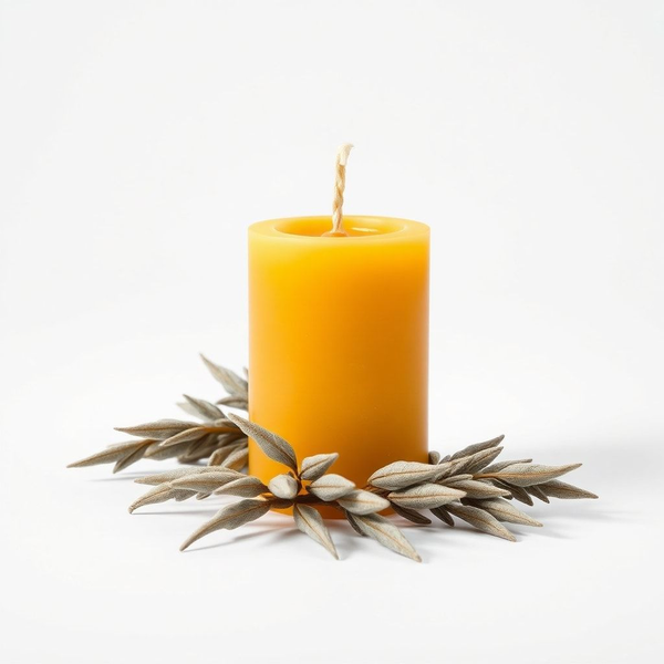 Sage | Cleansing | Beeswax Candle